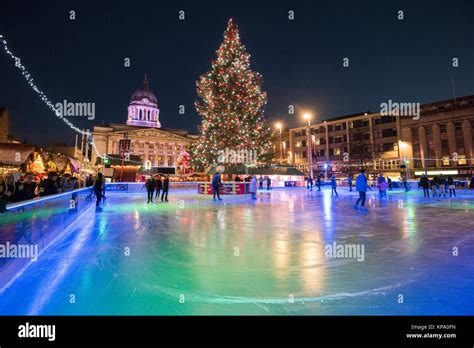 Ice Skating at the Winter Wonderland in the Old Market Square ...