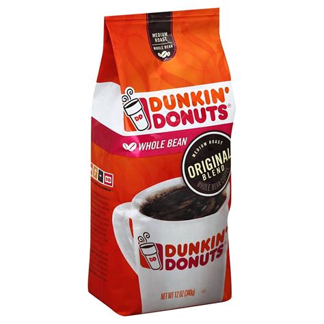 Dunkin' Donuts Original Blend Medium Roast Whole Bean Coffee - Shop Coffee at H-E-B
