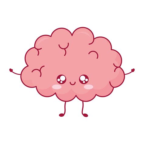 cute brain icon 2748715 Vector Art at Vecteezy