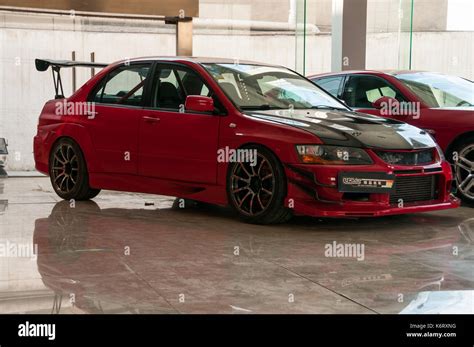 Modified Mitsubishi Lancer Evolution