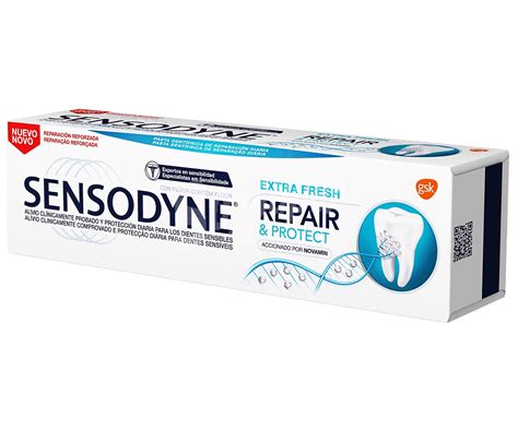 Sensodyne Pasta de dientes con acción reparación diaria, para dientes ...