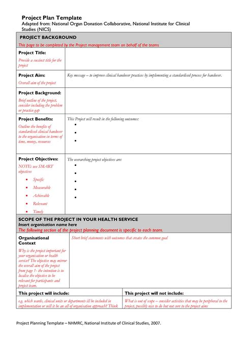 48 Professional Project Plan Templates [Excel, Word, PDF] ᐅ TemplateLab