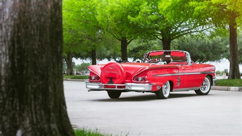 1958 Chevrolet Impala Convertible at Indy 2017 as S132.1 - Mecum Auctions