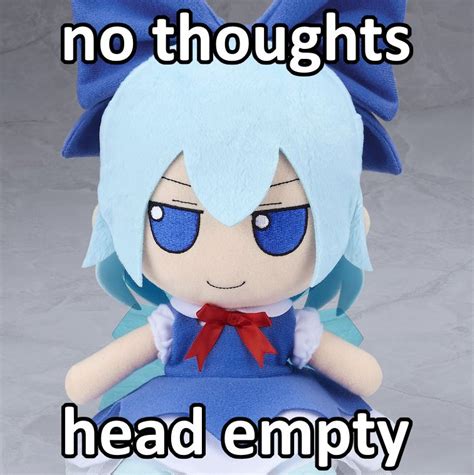 no thoughts , head empty | No Thoughts Head Empty | Know Your Meme