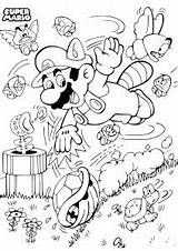 Mario Coloring Pages Themes Best Apps For Kids Super Bros sketch template