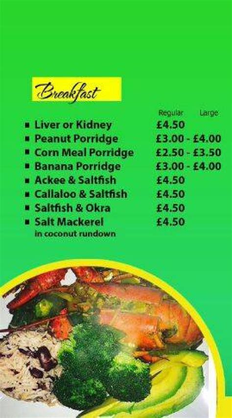 Troy’s Tasty Caribbean Takeaway Wolverhampton's full menu online