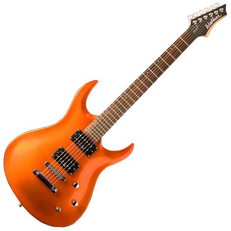 DISC Washburn XM Series STD2TNG Electric Guitar, Tangerine at Gear4music