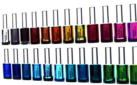 Stock Pictures: Bottles of Nail Polish - a graphic