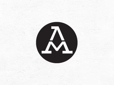 Dribbble - AM Monogram by Justin Baker