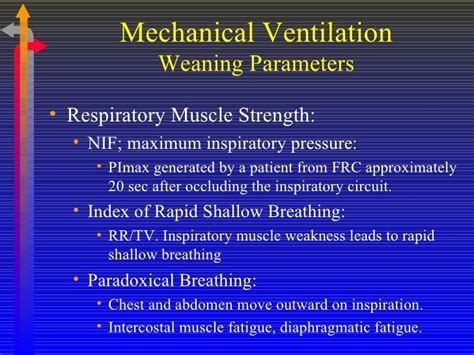 Mechanical Ventilation Weaning From Mechanical Ventilation