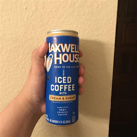 Maxwell House Iced Coffee w/ cream & sugar : r/ToFizzOrNotToFizz