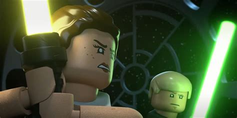 LEGO Star Wars Holiday Special: Rey Will FINALLY Use That Yellow Lightsaber