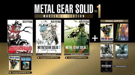 Metal Gear Solid: Master Collection Preorders Available At Amazon ...