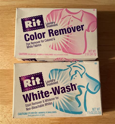 Rit Color Remover & White Wash | Etsy