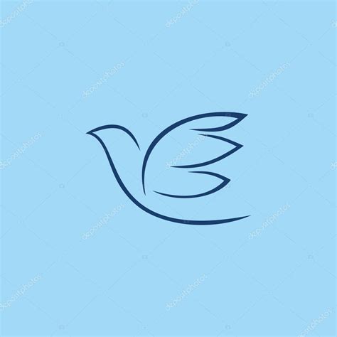 Christian symbols. Dove. Holy Spirit. Stock Vector by ©biblebox 102374398