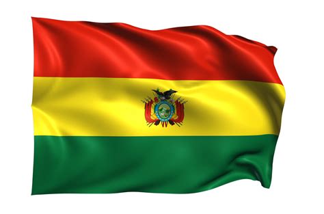 Bolivia Waving flag Realistic Transparent Background 15309634 PNG