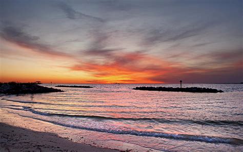 Tampa Bay Sunset Photograph by Christina Carlson - Pixels