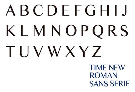 time new roman sans serif | font design designer: joshua lo … | Flickr