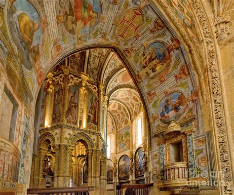 Convento de Cristo, Knights Templar church, Tomar Photograph by Mikehoward Photography - Pixels