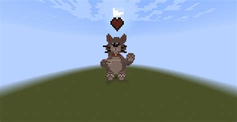 Cat KAwaii 3D-statue« Minecraft Map