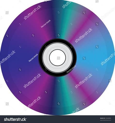 Optical Disc Vector Illustration Stock Vector (Royalty Free) 33948985 ...