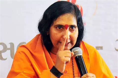 Hindu couples must produce 4 kids each, dedicating 2 to the nation: Sadhvi Rithambara