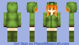 Creeper Girl Minecraft Skin