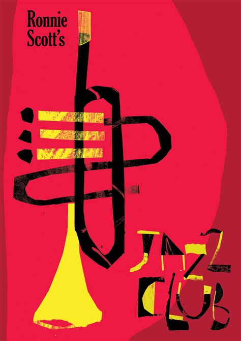 'Ronnie Scott's Jazz Club' | Music poster design, Jazz art, Jazz poster