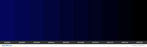 Shades XKCD Color darkblue #030764 hex | Hex colors, Midnight blue color, Shades of dark blue