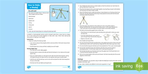 How to Make a Shaduf - What is a Shaduf? (Teacher-Made)