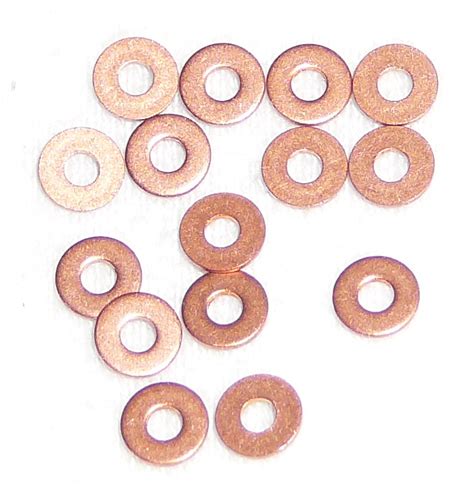 FWSC01 - #1 S/S Copper Plated - Flat Washers - Micro Fasteners