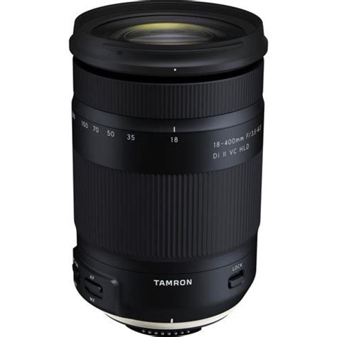 Lente Tamron 18-400mm F/3.5-6.3 DI II VC HLD Para Nikon APS-C Con Parasol TAMRON AF 18-400 ...