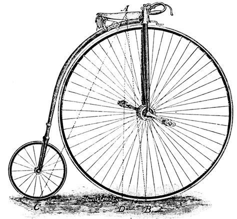 the wheels have a lot of lines | Bicycle drawing, Art, Vintage illustration