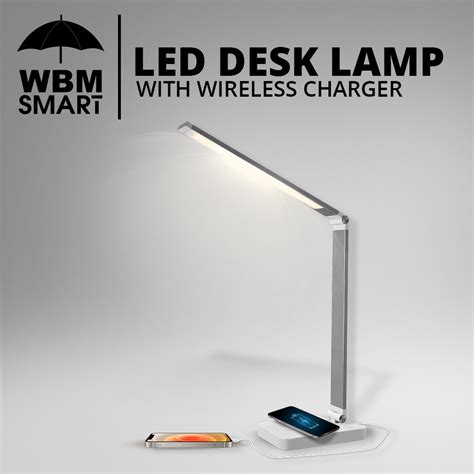 10 W Qi Wireless Fast Charger LED Desk Lamp