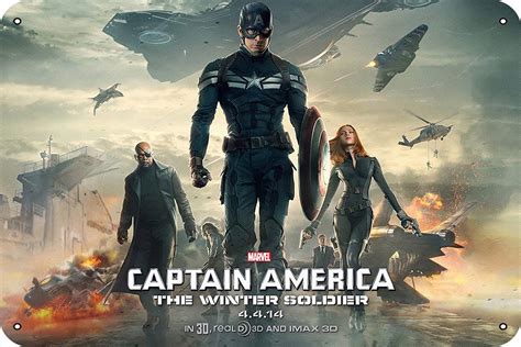 Captain America Winter Soldier Movie Poster