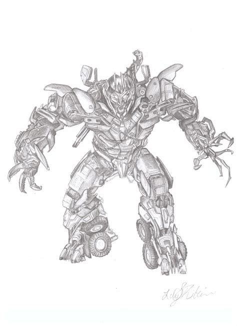 Megatron - pencil drawing by raptarrin on DeviantArt