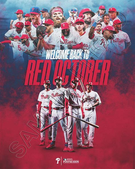 🔥 Free Download Welcome Back To Red October Philadelphia Phillies Post ...