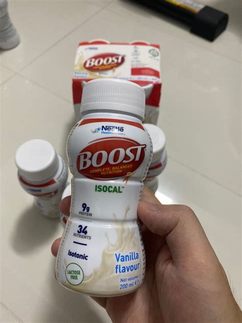 Nestle Boost Isocal Liquid Feed Vanilla, Food & Drinks, Other Food ...