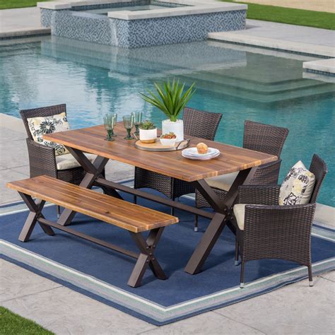 Outdoor Metal Chairs With Cushions : Hampton Bay Nantucket Rocking Metal Outdoor Dining Chair ...