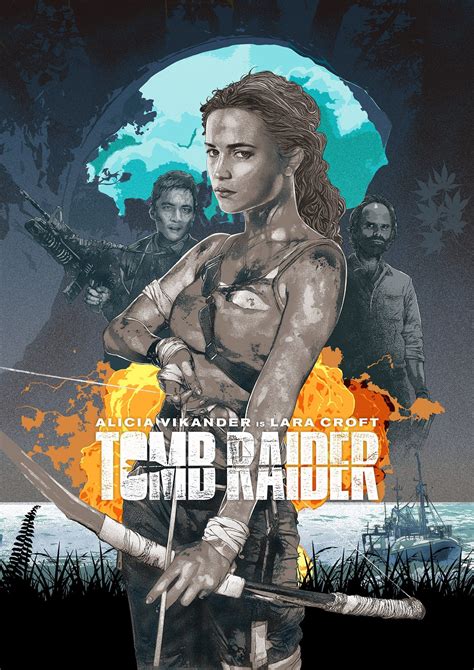 Tomb Raider 2018 Alternative Movie Poster Illustration | Tomb raider ...