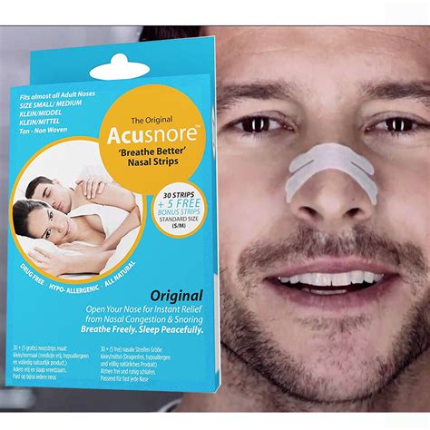 Anti Snore & Nasal Congestion 'Breathe Better' Nasal Strips 30 Strips + 5 Free | eBay