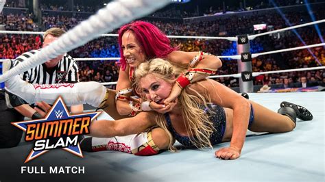 FULL MATCH – Sasha Banks vs. Charlotte Flair – WWE Women’s Title Match ...