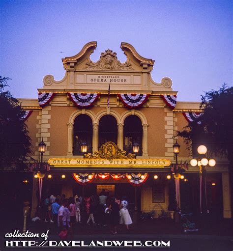 Daveland Disneyland Opera House Photos