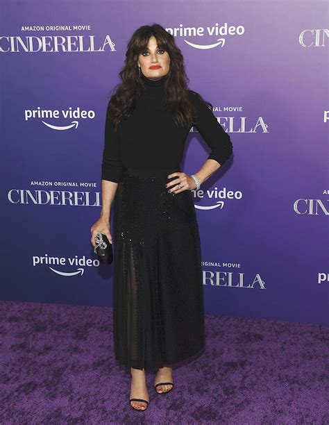 Idina Menzel Wows in Sweater, Skirt and Sleek Sandals at ‘Cinderella’ – Footwear News