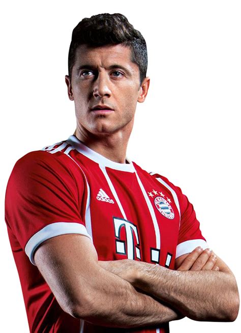 Robert Lewandowski Bayern Munich football render - FootyRenders