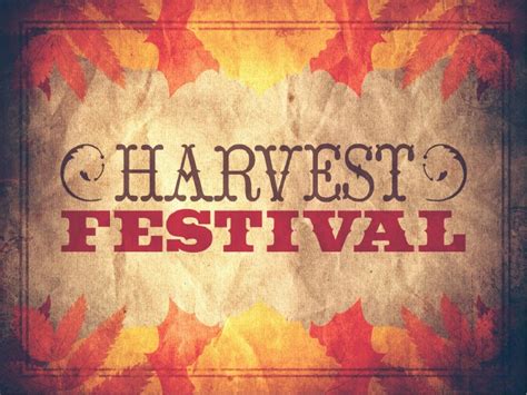 Harvest Festival Fall Worship Slides | Worship Backgrounds