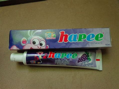 Happier with Hapee Kiddie Toothpaste - Passions of a SAHM