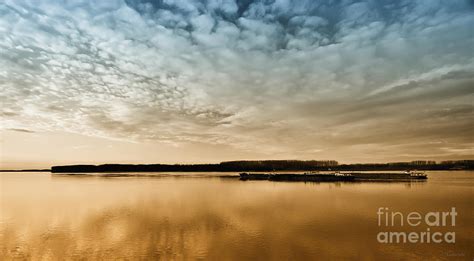 Danube River-Sunset Photograph by Evmeniya Stankova - Fine Art America