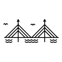 Penang Bridge Icon - Free PNG & SVG 194301 - Noun Project