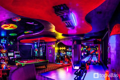 Reunion Resort 10000, 9 bedroom Villa in Florida | Arcade room, Game room basement, Game room design